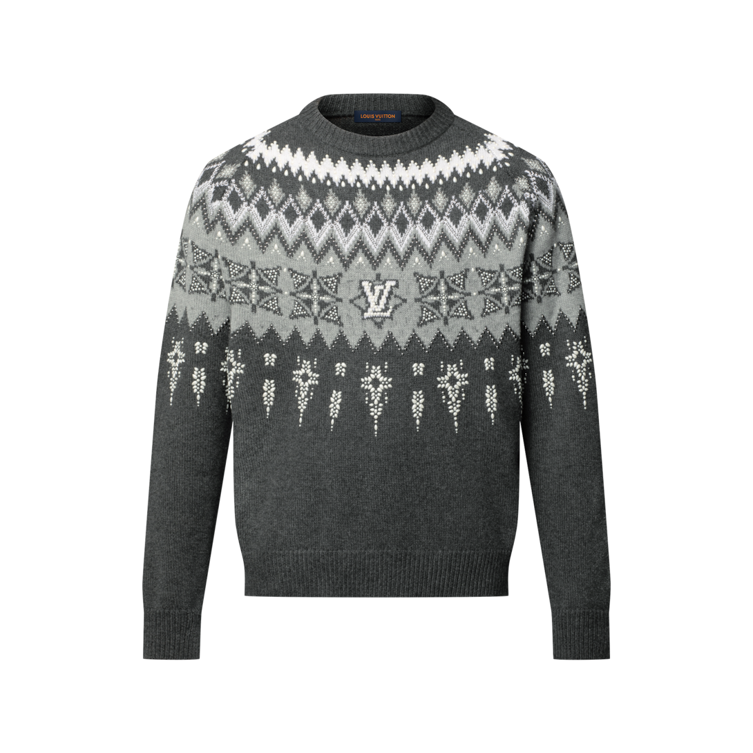 Embellished Wool-Cashmere Blend Pullover - Ready-to-Wear | LOUIS